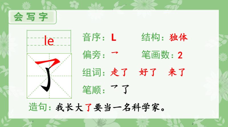 图片[2]-小学语文《生字课件》1-6上下册-学子资料社