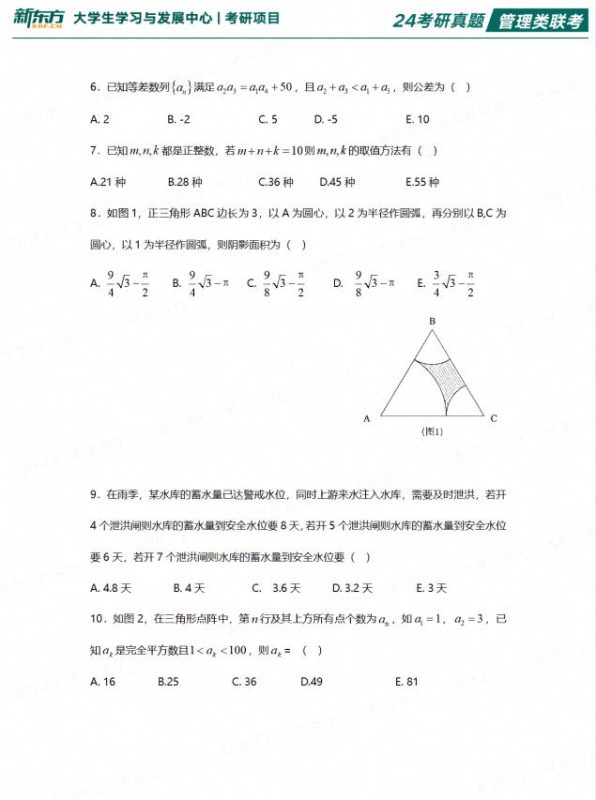 2024考研各科真题卷+解析-学子资料社
